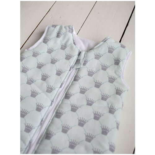 Спальный мешок Lemur Studio Короны на голубом