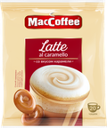 Кофейный напиток MacCoffee Латте Al Caramello со вкусом карамели 22г, 20 шт