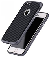 Чехол EVA IP8A022-6 для Apple iPhone 6/iPhone 6S черный/серебристый