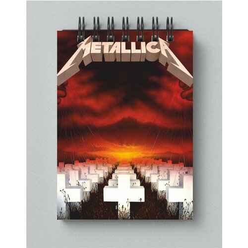 Блокнот Metallica - Металлика № 9