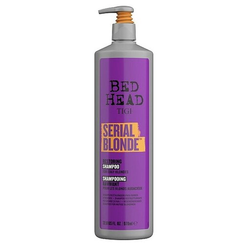 TIGI Bed Head Serial Blonde Shampoo - Восстанавливающий шампунь для блондинок 970 мл