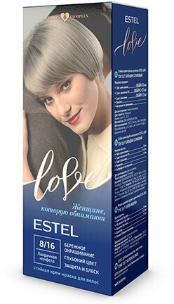 Estel, LOVE крем-краска 8/16 Лакричная конфета