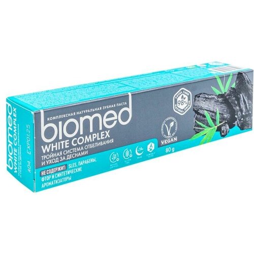 Зубная паста, Biomed, 80 г