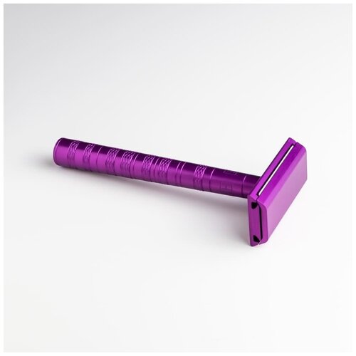 Т-образная бритва Henson Shaving AL13, фиолетовая, Mild