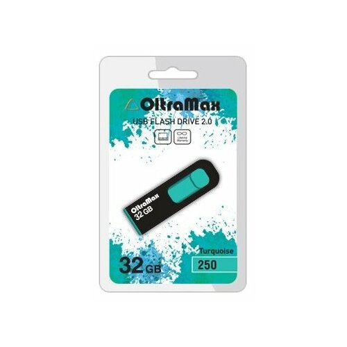 фото Флешка OltraMax 250 32GB turquoise