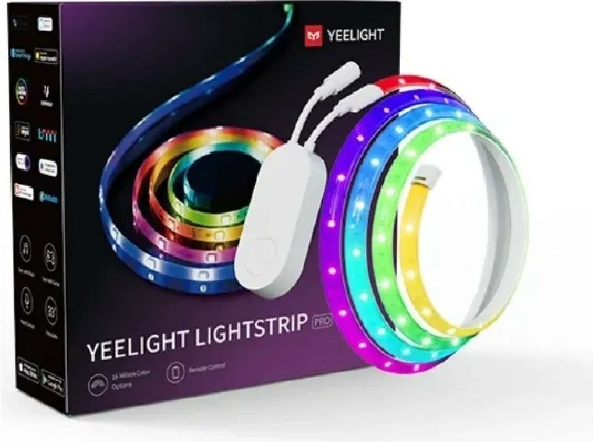 2м. Умная светодиодная лента Yeelight Lightstrip Pro YLDD005 - фото №18