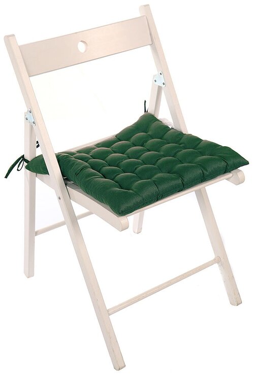 Подушка на стул Smart Textile Уют Плюс T429, 40x40 см, серый..