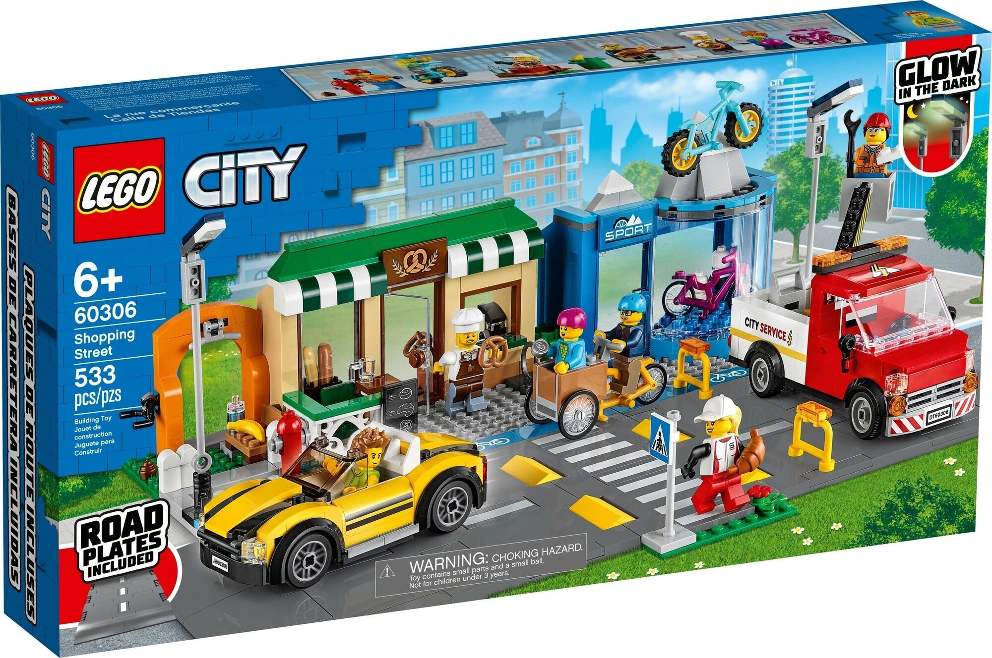 Конструктор LEGO City 60306 Торговая улица