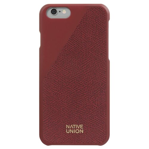 фото Чехол-накладка native union clic leather для apple iphone 6/iphone 6s bordeaux