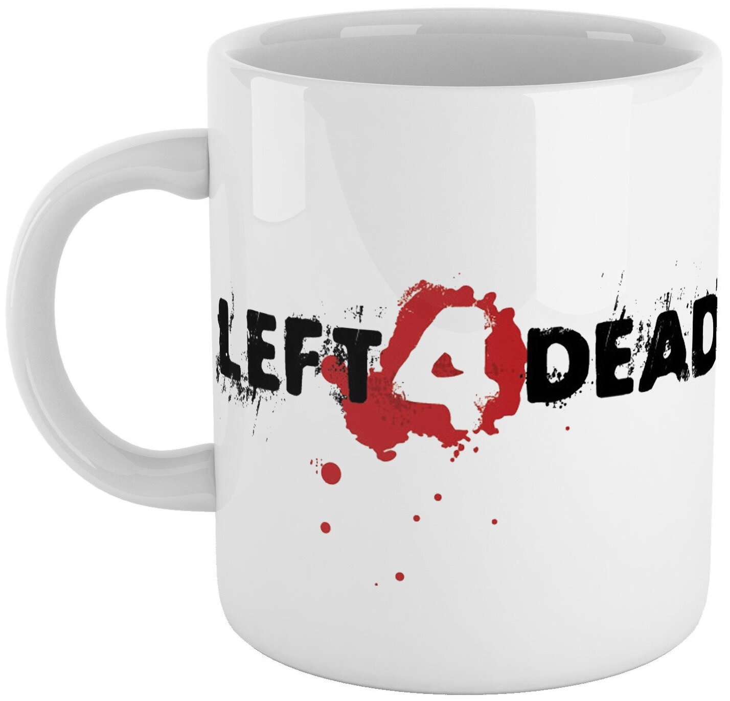 Кружка с принтом Left for Dead