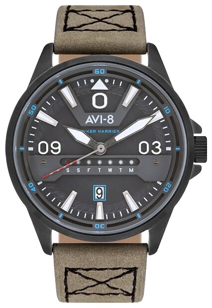 Наручные часы AVI-8, серый, черный
