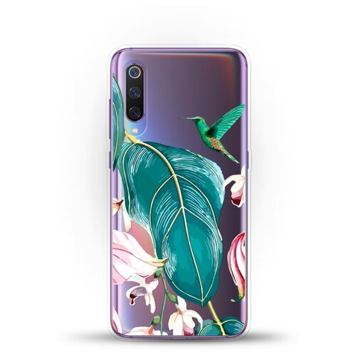 фото Силиконовый чехол колибри на xiaomi mi 9 andy & paul