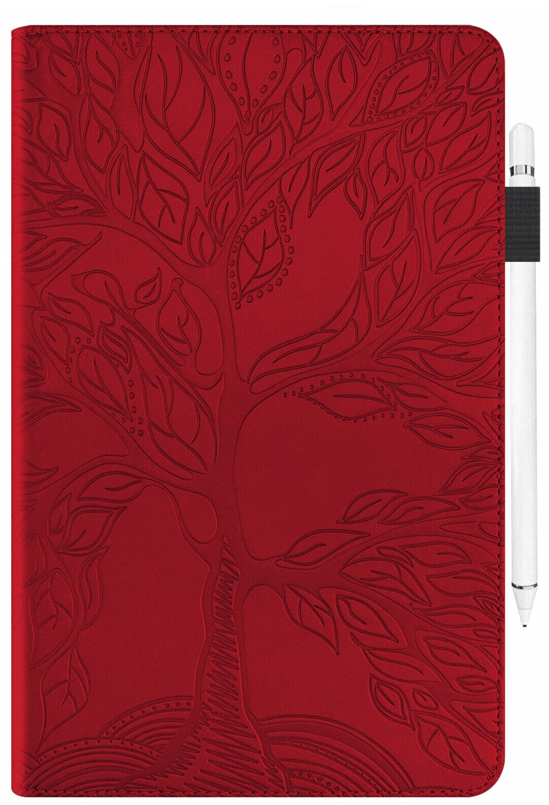 Чехол "Дерево жизни" цвет рубиново-красный для планшета IPAD 5/6/8/9/Air2 9.7 дюймов