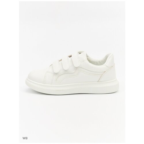 фото Детские кеды бело-серебристые / life official