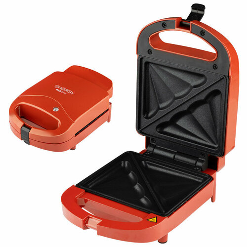 Сэндвич-тостер ENERGY EN-272 1 порция 650Вт цвет красный 1023₽