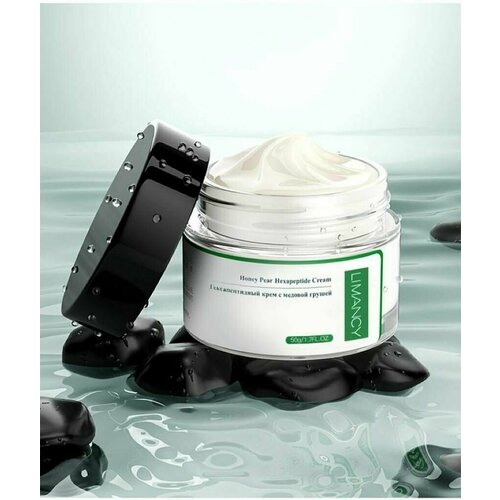 Крем для лица гексапептидный медово-грушевый LIMANCY 50 мл.