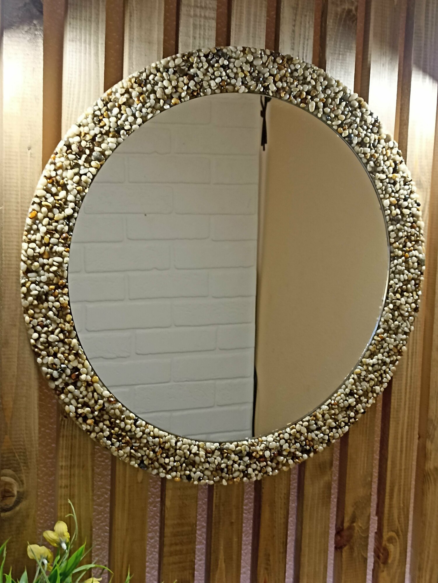 Зеркало круглое на стену