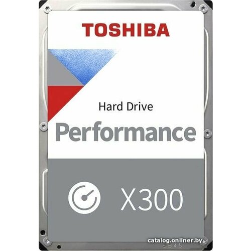 Внутренний жесткий диск Toshiba X300 HDWE160 6 Тб toshiba 4 тб внутренний жесткий диск