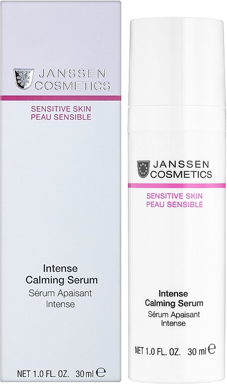 JANSSEN. Sensitive Skin. 2030 Intense Calming Serum Успокаивающая сыворотка 30 мл