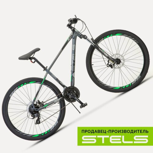 Изображение товара Велосипед горный Навигатор-930 MD 29" V010, 16.5", антрацитовый/зеленый