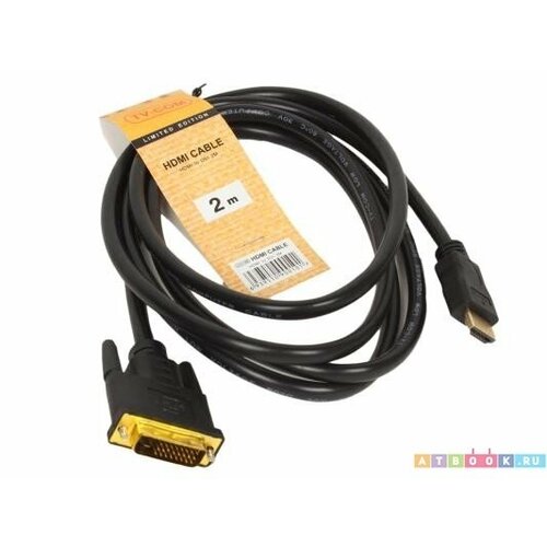 кабель hdmi dvi tvcom lcg135e 2m TV-COM LCG135E-2M Видеокабели и переходники LCG135F-2M