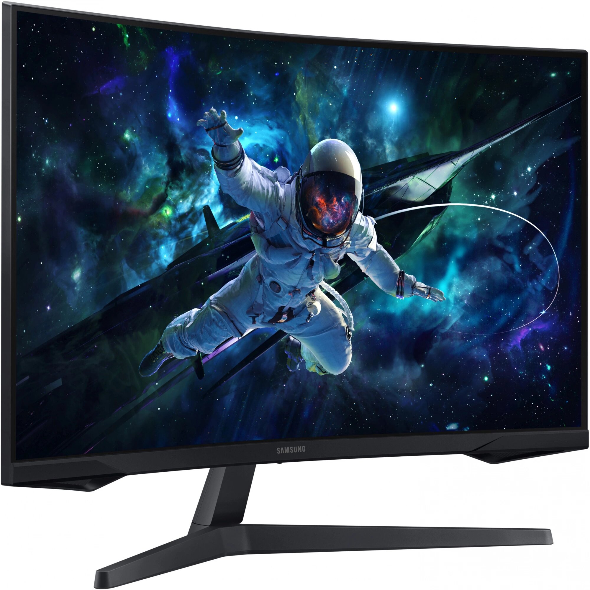 Монитор Samsung 32 S32CG550EI черный VA LED 16:9 HDMI M/M матовая 300cd 178гр/178гр 2560x1440 165Hz DP 2K USB 5.2кг