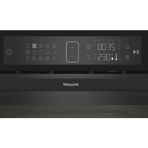 Электрический духовой шкаф Hotpoint FE8 1351 H BL грильконвекция черный 80259₽