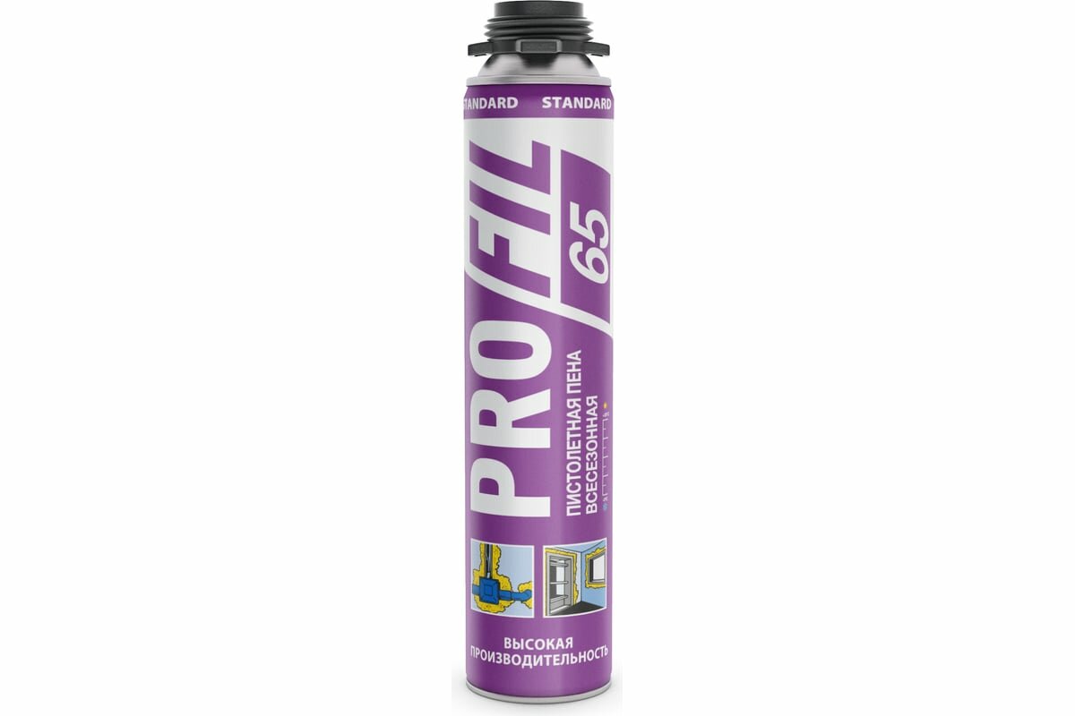 PROFIL Профиль 65 Standart пистолетная пена 12_720 мл всесезонная 199019