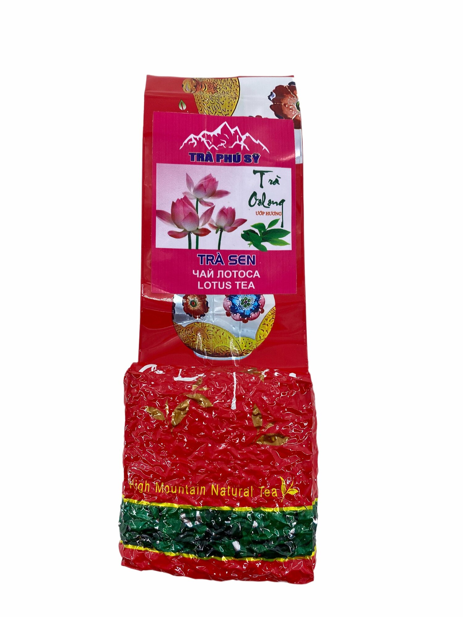 Вьетнамский оригинальный чай лотоса TRA SEN, (TRA PHU SY, LOTUS TEA) 200гр.