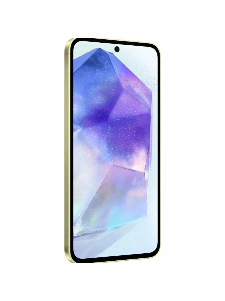 Смартфон Samsung Galaxy A55 8/256Gb Lemon/Желтый — фото 1