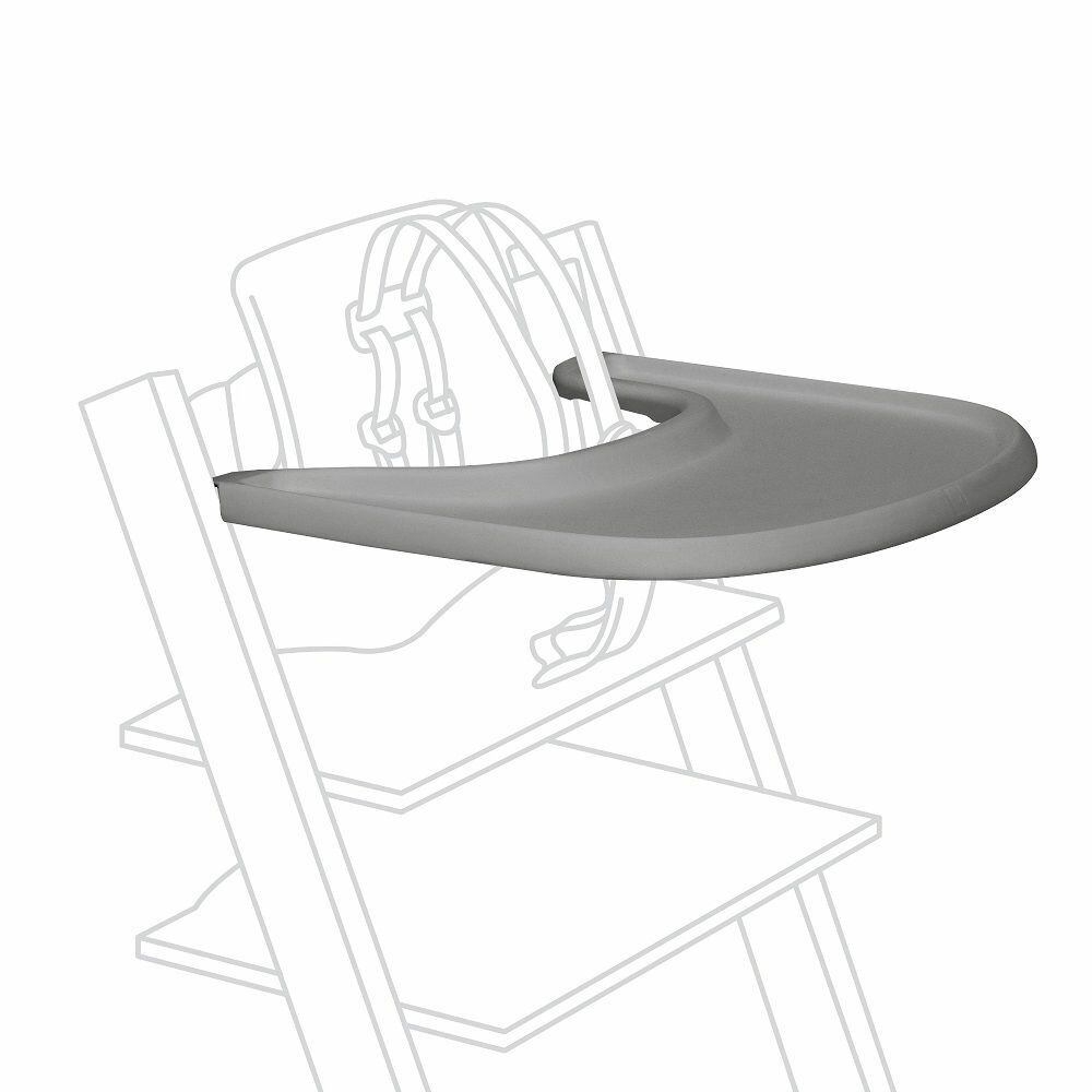 Поднос Stokke Tray для крепления на детский стул Tripp Trapp Grey 428504