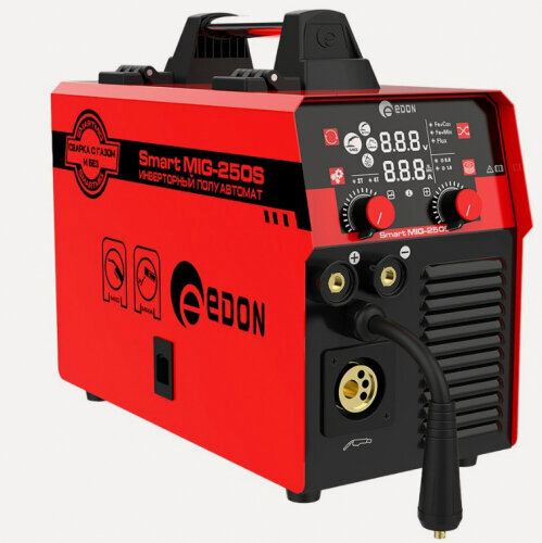 Изображение товара Сварочный аппарат полуавтомат Edon Smart MIG-250S