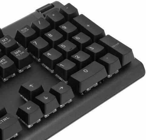 Клавиатура Steelseries Apex 5 RU механическая, подсветка LED , 1,9 м, русская раскладка, подставка , черный — фото 1