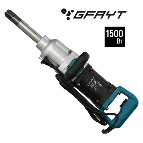 Гайковерт сетевой ударный грузовой 1 дюйм 1500 Вт 36500₽