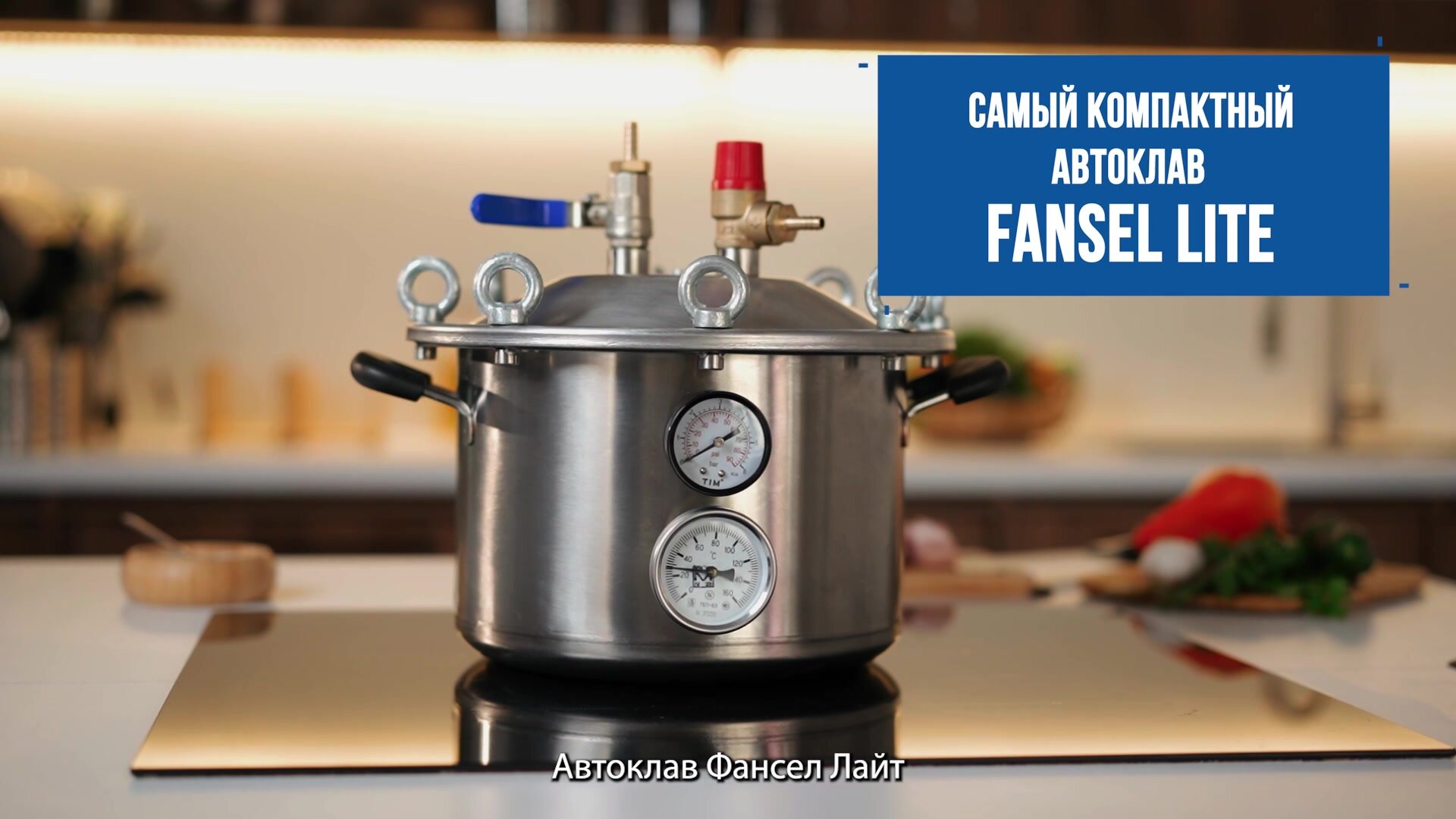 Автоклав для домашнего консервирования паровой Fansel Лайт 8л — фото 1
