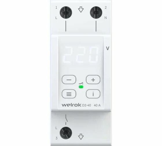 Реле напряжения Welrok D2-40 4660251140021