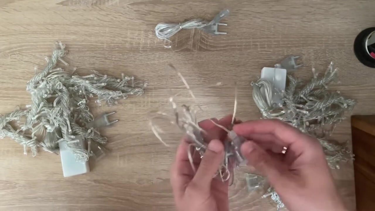 Удлинитель для любых гирлянд, прозрачный, 3м, соединяемый, 10Вт, без выключателя — фото 1