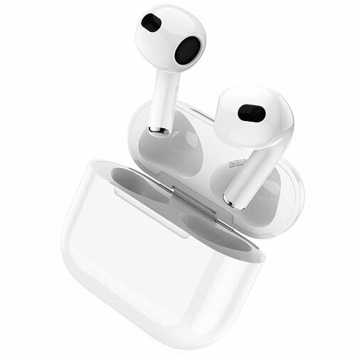 Bluetooth наушники вкладыши с микрофоном Borofone BW81 TWS беспроводная гарнитура белая 972₽
