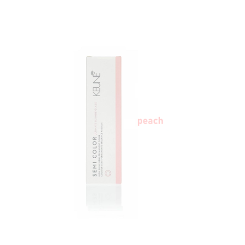 фото Keune semi color peach - полуперманентная краска для волос персиковый 60 мл