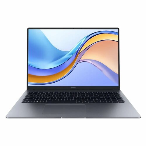 Ноутбук HONOR MagicBook X16 16 Intel Core i5-12450H 20 ГГц RAM 16 ГБ SSD 512ГБ Intel UHD Graphics Windows 11 Серый Русская раскладка 59000₽