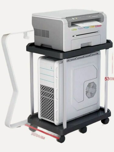 Изображение товара Подставка под системный блок R46A, многофункциональная, черная