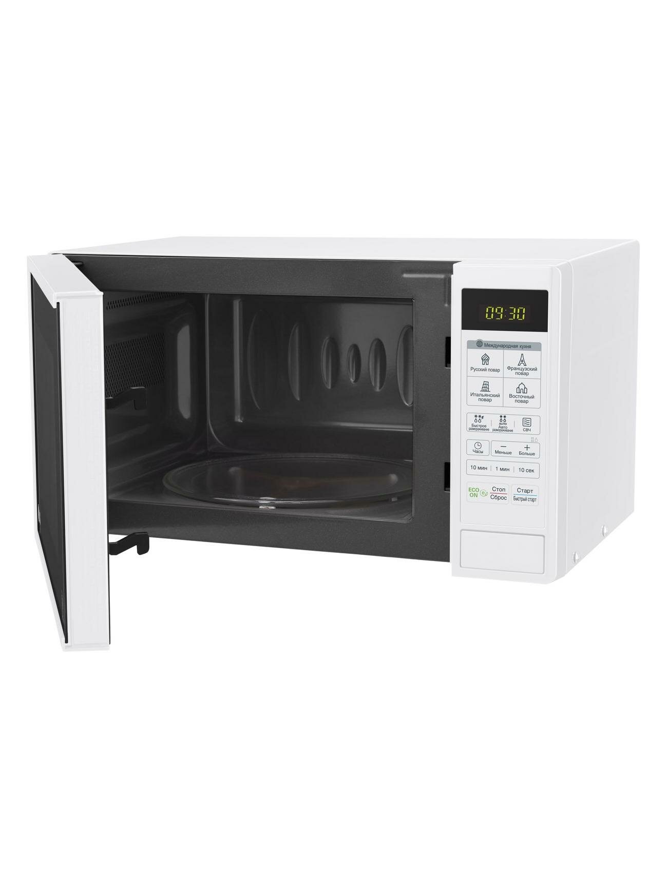 Микроволновая печь соло LG MS2042DY белая — фото 1