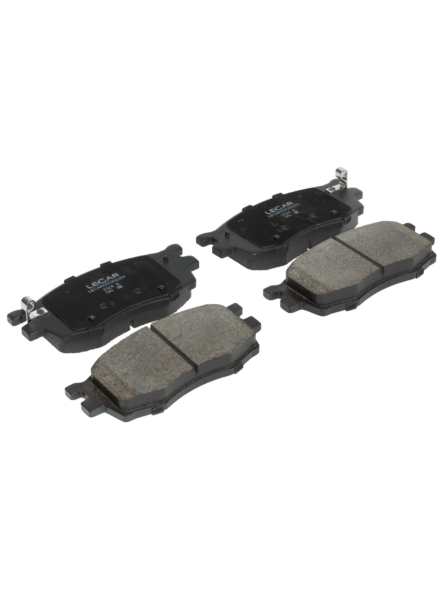 Колодки тормозные дисковые передние LECAR LECAR000202201