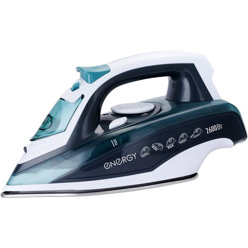 Утюг Energy EN-347 бело-серый 2600Вт пар спрей пар удар самооч подошва тефлон 270080 281900₽