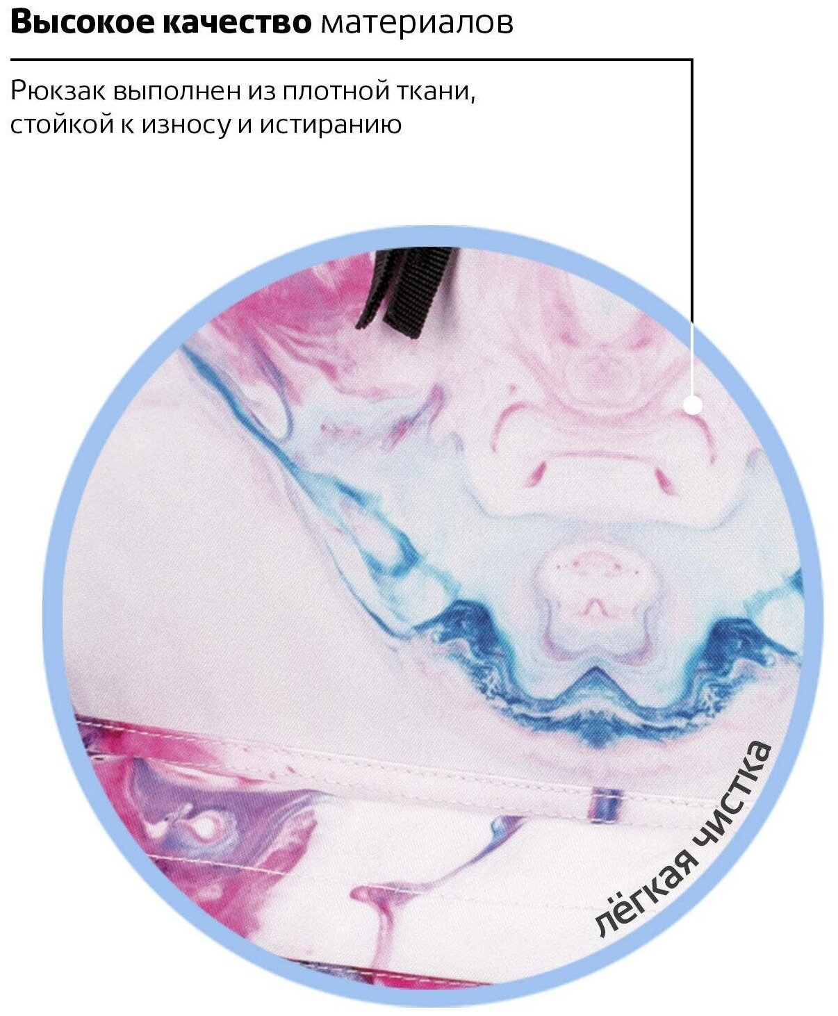 Рюкзак Brauberg сити-формат Aquarelle, 1 отделение, мультиколор (229878) - фото №11