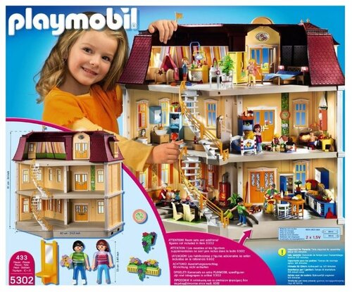 playmobil dollhouse 5302