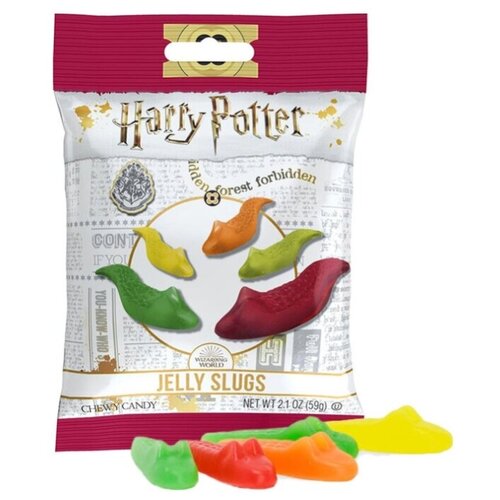 фото Набор сладостей jelly belly конфеты гарри поттера bertie bott's 54 гр. + шоколадная лягушка 15 гр. + шоколад фантастические твари 15 гр. + мармелад magical sweets 59 гр. + мармелад jelly slugs 59 гр. (5 шт.)