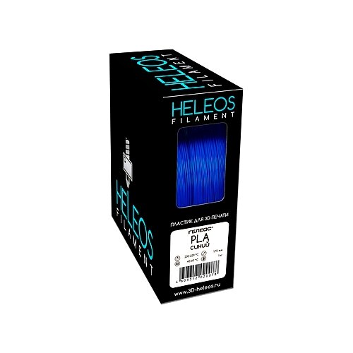PLA пластик Heleos, 1.75 мм, синий