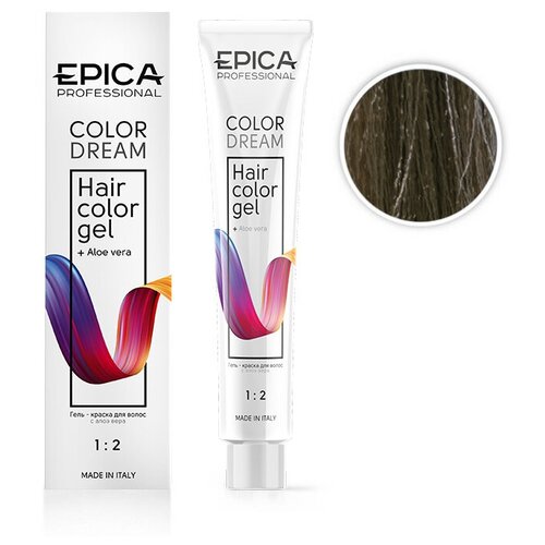 EPICA Professional Color Dream гель-краска для волос, 8.17 светло-русый древесный