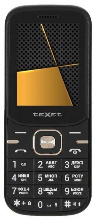 Мобильный телефон teXet TM-216 Чёрный